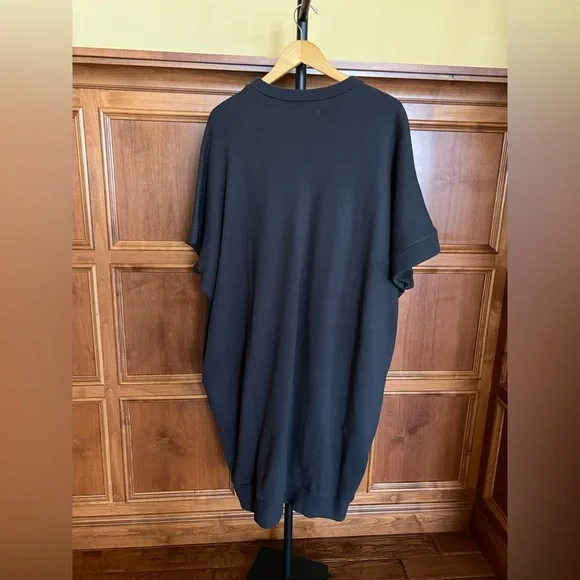 Yohji Yamamoto Sweatshirt Dress Charcoal Gray Size S - Picture 5 of 17
